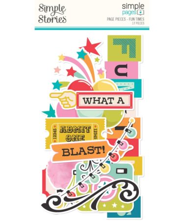 SIMPLE STORIES - Collezione FUN TIMES - Simple Pages Page Piecespreordini