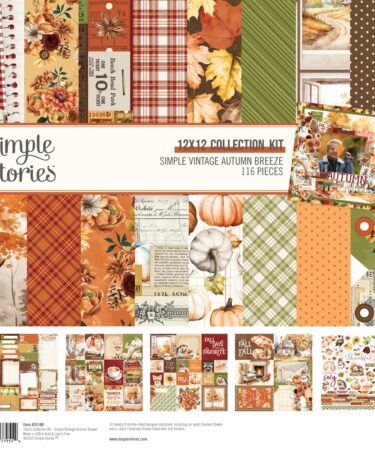 SIMPLE STORIES - Collezione  Simple Vintage Autumn Breeze - Collection Kit