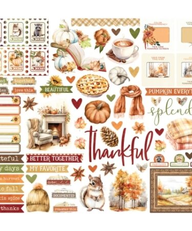 Alternative view of SIMPLE STORIES - Collezione  Simple Vintage Autumn Breeze - Bits & Pieces