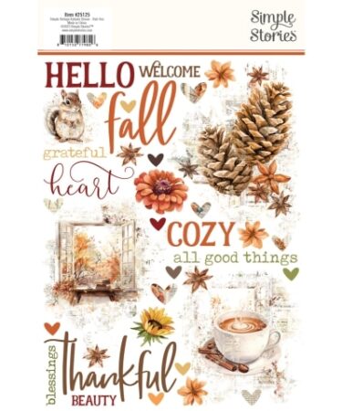 Alternative view of SIMPLE STORIES - Collezione  Simple Vintage Autumn Breeze - Rub Ons