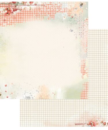 49 AND MARKET COLLEZIONE Nature's Haven Paper - Carta patterned 12x12 Happy Place