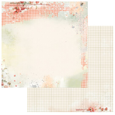 49 AND MARKET COLLEZIONE Nature's Haven Paper - Carta patterned 12x12 Happy Place