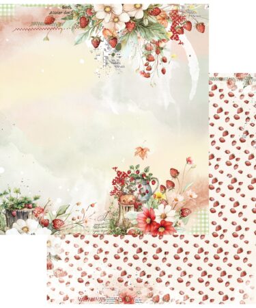 49 AND MARKET COLLEZIONE Nature's Haven Paper - Strawberry Tea