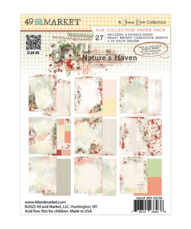 49 AND MARKET COLLEZIONE Nature's Haven - 6 x 8 Collection Pack