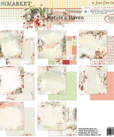 49 AND MARKET COLLEZIONE Nature's Haven - 12 x12 Collection Pack