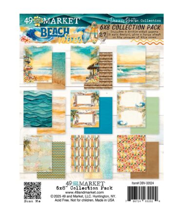 49 AND MARKET COLLEZIONE Beach Vibes Collection - 6 x 8 Collection Pack