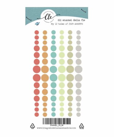 IL NEGOZIO DELLA MAMMA DI CLE - GLI ABBELLIMENTI DELLA CLE – MY 12 TALES OF 2025- AGOSTO -  ENAMEL DOTS