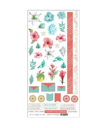 IL NEGOZIO DELLA MAMMA DI CLE - GLI ABBELLIMENTI DELLA CLE – MY TALES OF  2025- AGOSTO-STICKERS 6X12