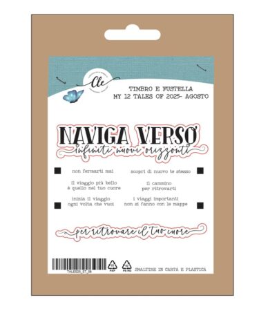 IL NEGOZIO DELLA MAMMA DI CLE - I TIMBRI DELLA CLE – MY TALES OF  2025- AGOSTO-  TIMBRO + FUSTELLA COORDINATA