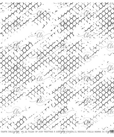 IL NEGOZIO DELLA MAMMA DI CLE – LE CARTE DELLA CLE – MY 12 TALES OF 2025- AGOSTO – TEXTURE 8 ACETATO – FOILIZZABILE