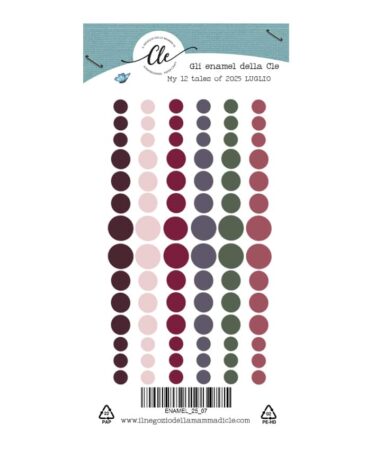 IL NEGOZIO DELLA MAMMA DI CLE - GLI ABBELLIMENTI DELLA CLE MY TALES OF  2025- LUGLIO- ENAMEL DOTS