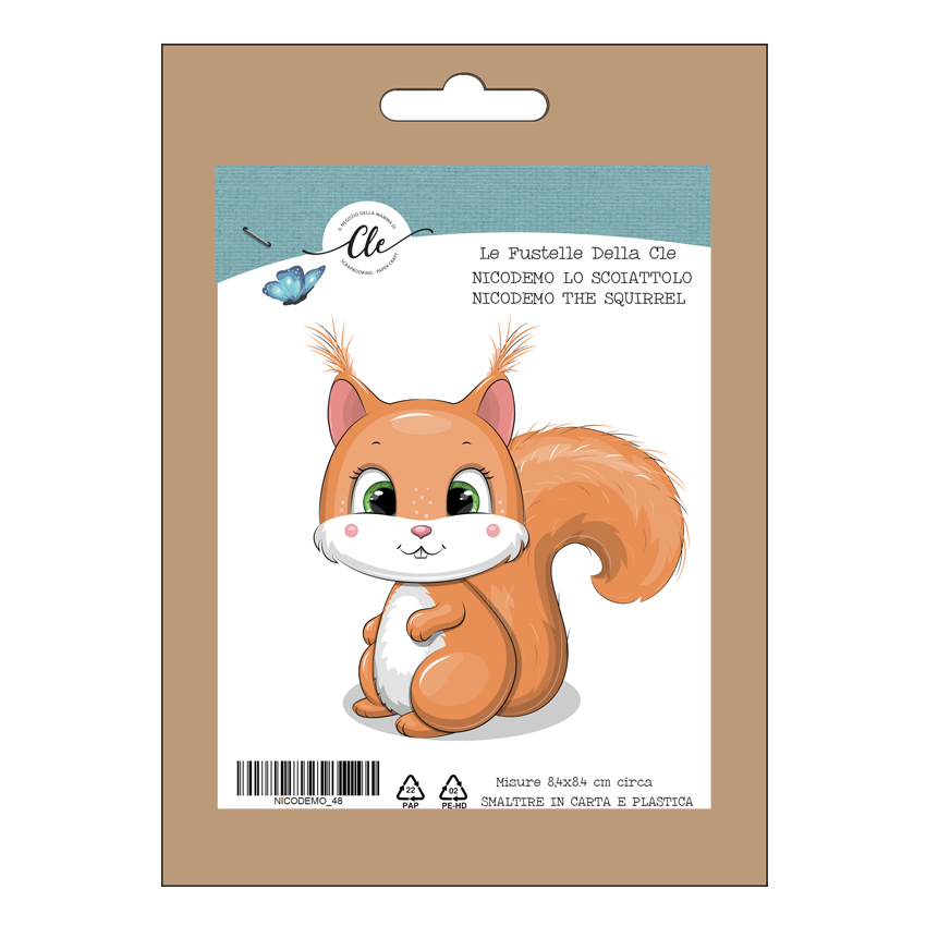 IL NEGOZIO DELLA MAMMA DI CLE – LE FUSTELLE DELLA CLE - ANIMALETTI - NICODEMO