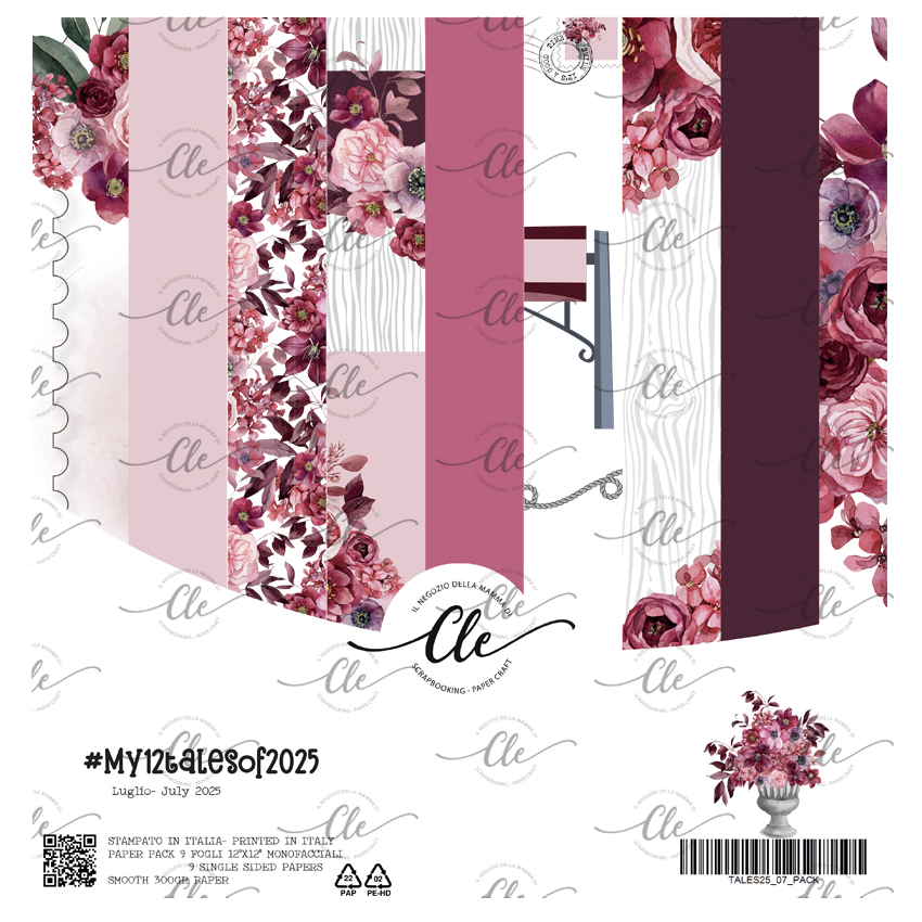 IL NEGOZIO DELLA MAMMA DI CLE - LE CARTE DELLA CLE - MY TALES OF 2025- LUGLIO PAPER PACK