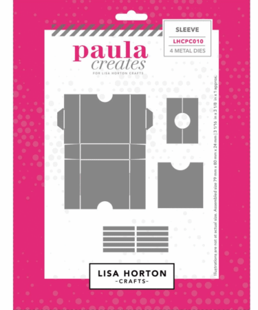 Lisa Horton Crafts Paula Creates Die Set Sleeve
