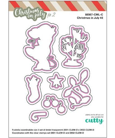 IMPRONTE D'AUTORE - set di fustelle- Christmas in July #2