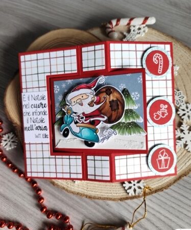 Alternative view of IMPRONTE D'AUTORE  - set di fustelle  Flip Flop Card