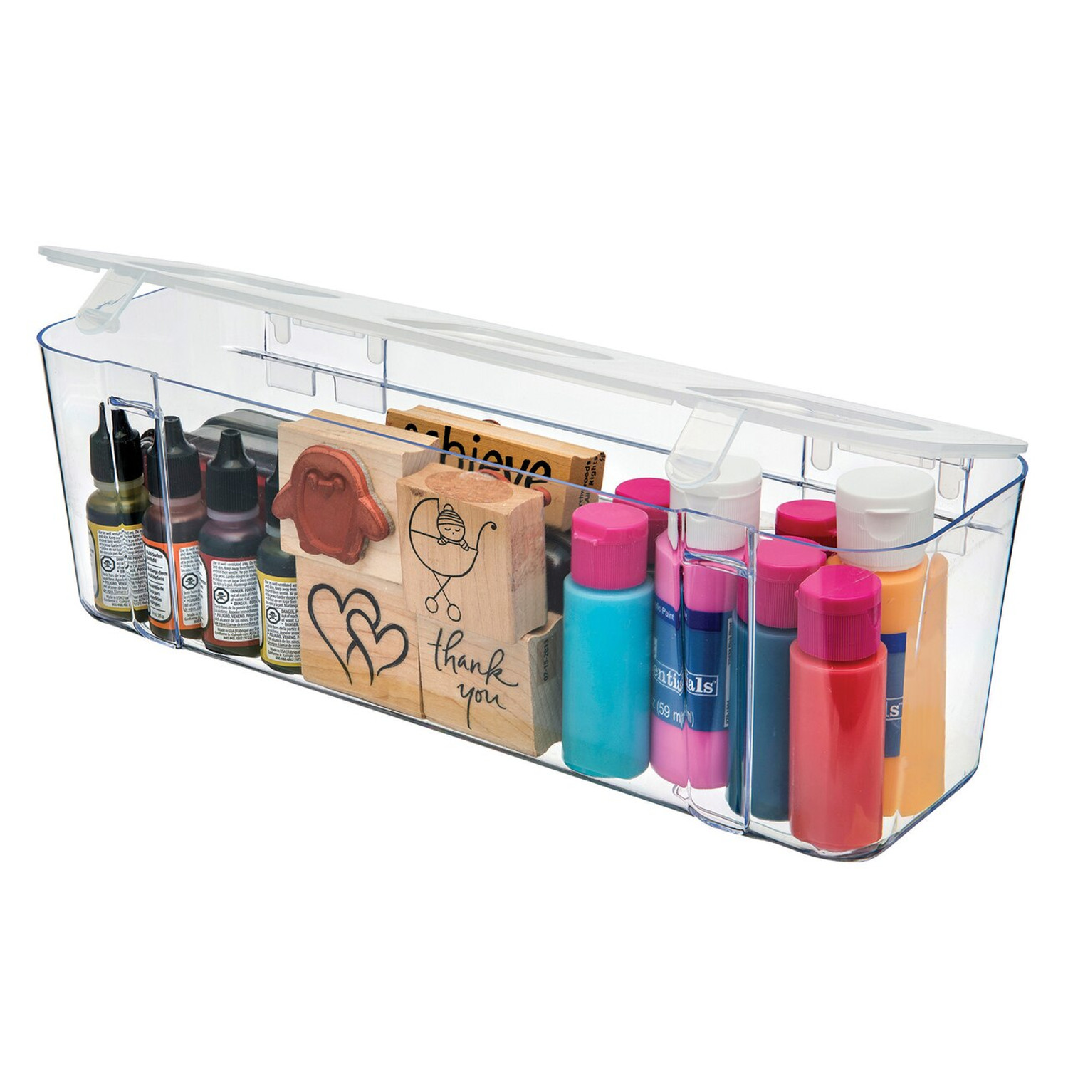 Deflecto - Stackable Caddy Organiser Large Container - immagine 2