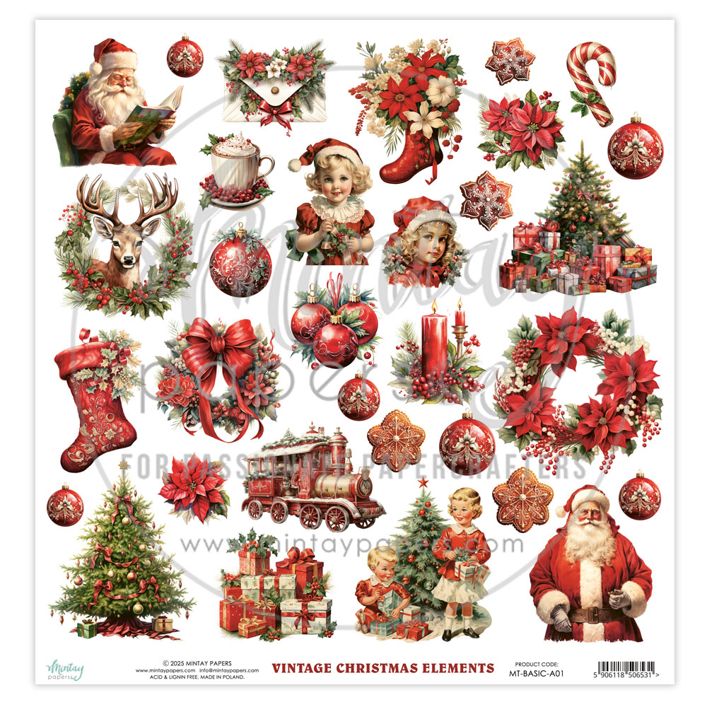MINTAY PAPERS - Elements - Vintage Christmas