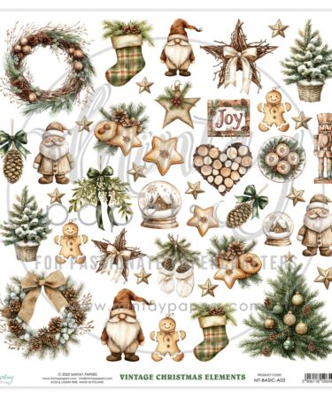 MINTAY PAPERS - Elements - Rustic Christmas