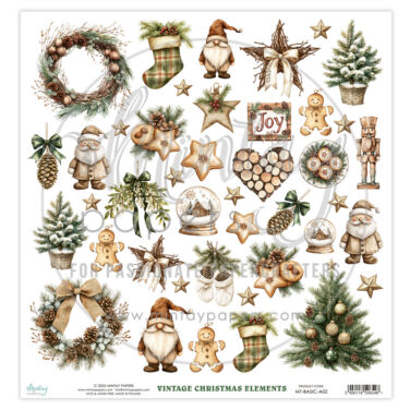 MINTAY PAPERS - Elements - Rustic Christmas