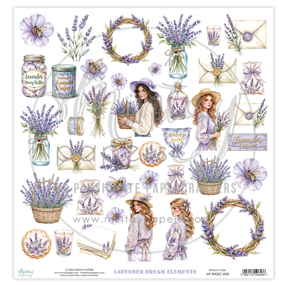 MINTAY PAPERS - Elements - Lavender Dream