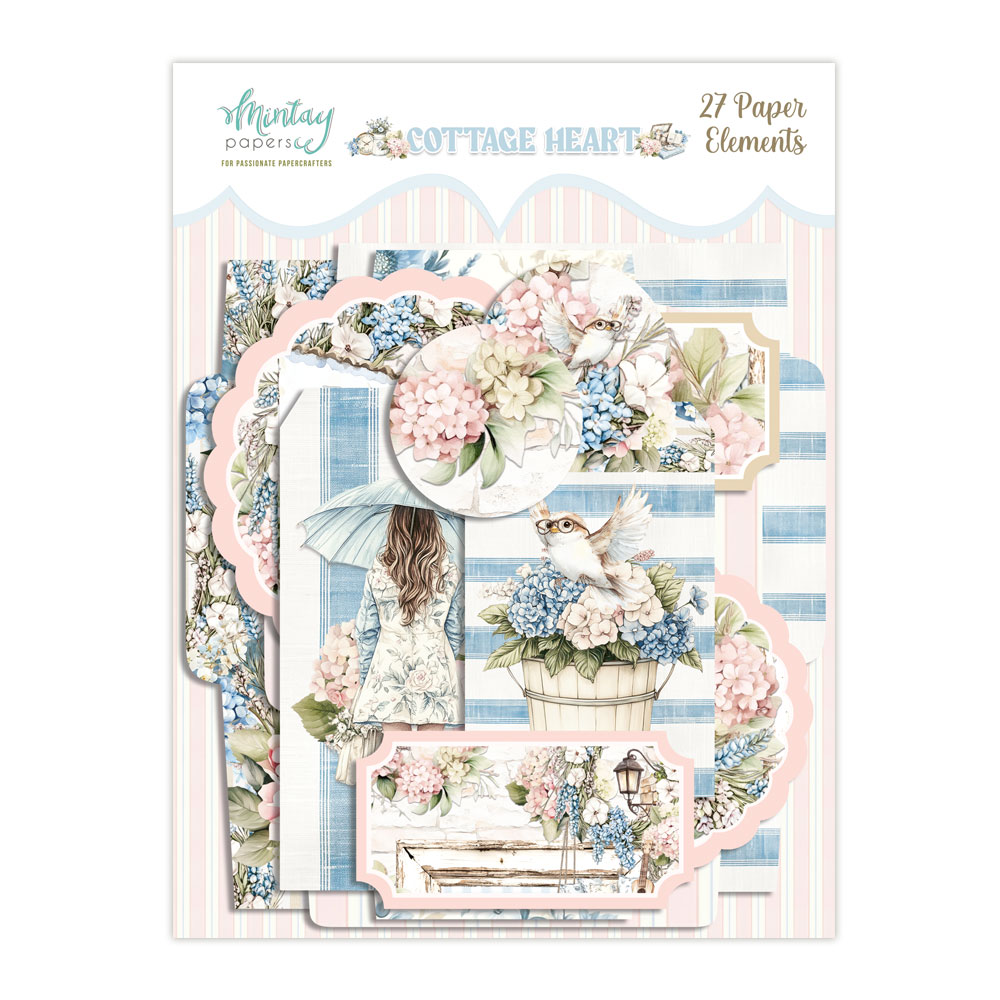 MINTAY PAPERS - Collezione Cottage Heart - Paper Elements