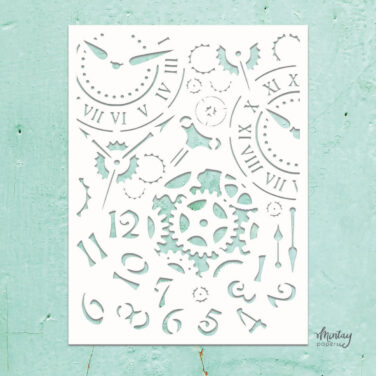 MINTAY PAPERS -  Stencil 6"x8" - Mixed 7