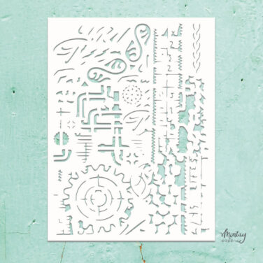 MINTAY PAPERS -  Stencil 6"x8" - Mixed 11