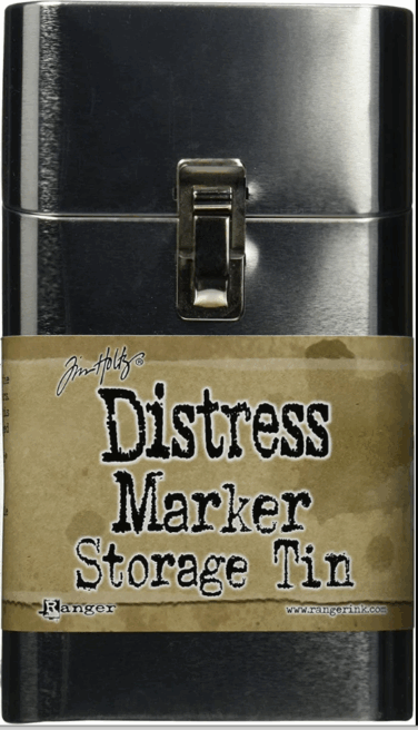 Ranger Tim Holtz DISTRESS MARKER STORAGE TIN Distress Tin