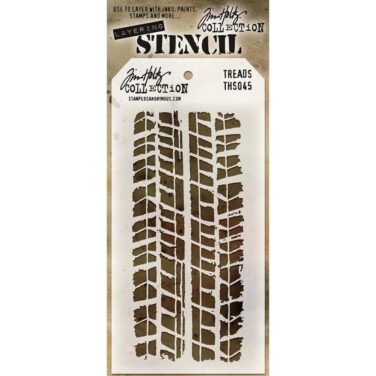 Stampers Anonymous - Tim Holtz Layering Stencil _ Treads