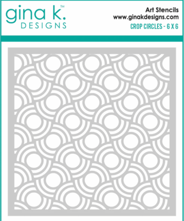GINA K DESIGN - STENCIL- Crop Circles