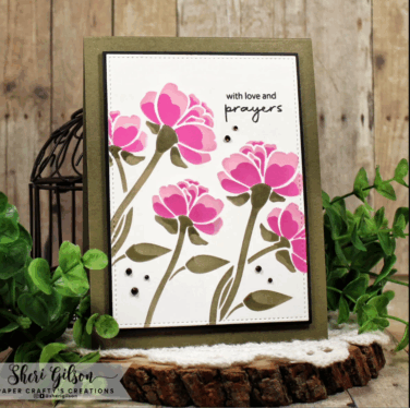 Alternative view of GINA K DESIGN - STENCIL- Twisted Stems