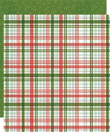 SIMPLE STORIES - Collezione Say Cheese Classic Mouse Christmas - Carta patterned 12x12 - Makin' Memories