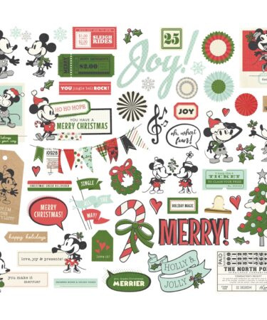Alternative view of SIMPLE STORIES - Collezione Say Cheese Classic Mouse Christmas - Bits & Pieces