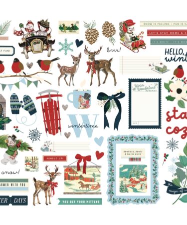 Alternative view of SIMPLE STORIES - Collezione Simple Vintage Flannel Season - Bits & Pieces