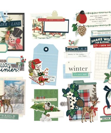 Alternative view of SIMPLE STORIES - Collezione Simple Vintage Flannel Season - Ephemera Bits & Pieces