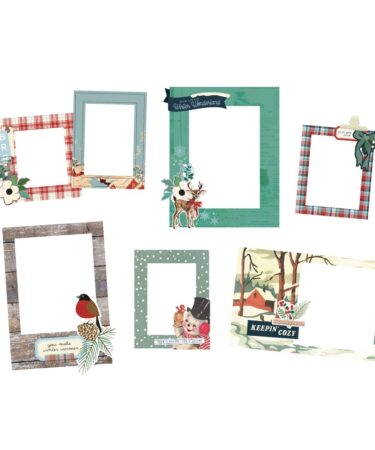 Alternative view of SIMPLE STORIES - Collezione Simple Vintage Flannel Season - Chipboard Frames