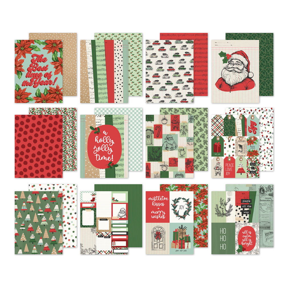 SIMPLE STORIES - Collezione All Wrapped Up - 6x8 Pad - immagine 2