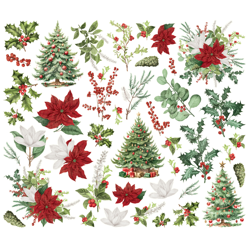 SIMPLE STORIES - Collezione Simple Vintage Believe - Floral Bits & Pieces - immagine 2