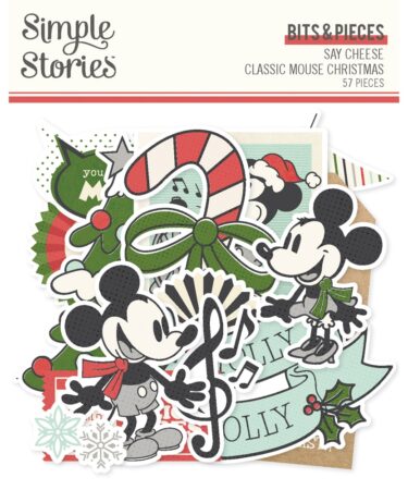 SIMPLE STORIES - Collezione Say Cheese Classic Mouse Christmas - Bits & Pieces