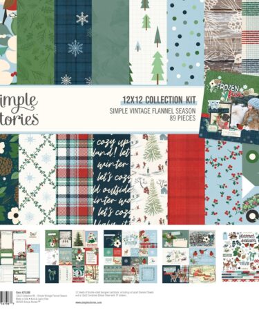 SIMPLE STORIES - Collezione Simple Vintage Flannel Season -  Collection Kit