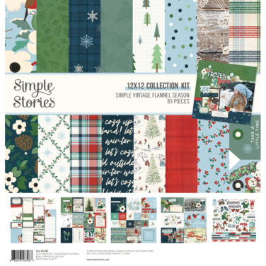 SIMPLE STORIES - Collezione Simple Vintage Flannel Season -  Collection Kit