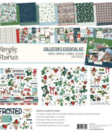 SIMPLE STORIES - Collezione Simple Vintage Flannel Season - Collector's Essential Kit