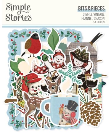 SIMPLE STORIES - Collezione Simple Vintage Flannel Season - Bits & Pieces