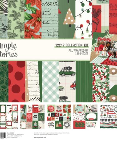 SIMPLE STORIES - Collezione All Wrapped Up - Collection Kit