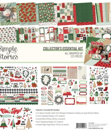 SIMPLE STORIES - Collezione All Wrapped Up - Collector's Essential Kit