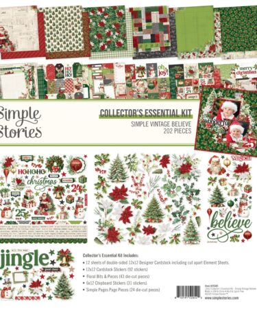 SIMPLE STORIES - Collezione Simple Vintage Believe - Collectors Essentials Kit