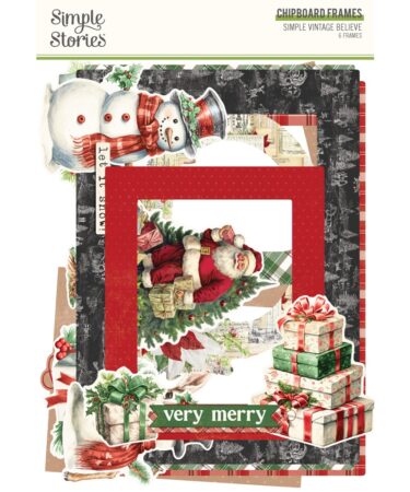 SIMPLE STORIES - Collezione Simple Vintage Believe - Chipboard Frames
