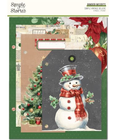SIMPLE STORIES - Collezione Simple Vintage Believe - 6x8 Binder Inserts