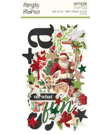 SIMPLE STORIES - Collezione Simple Vintage Believe - Simple Pages Page Pieces